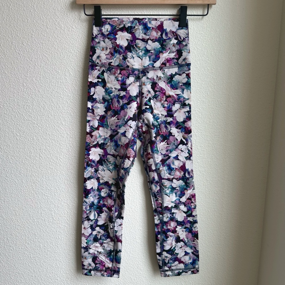 Lululemon Align High-Rise Crop 21" Utopia Multi Size 2